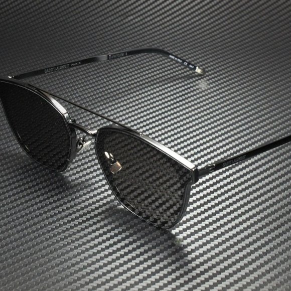 Saint Laurent Unisex Black and Grey Sunglasses! - Picture 1 of 4